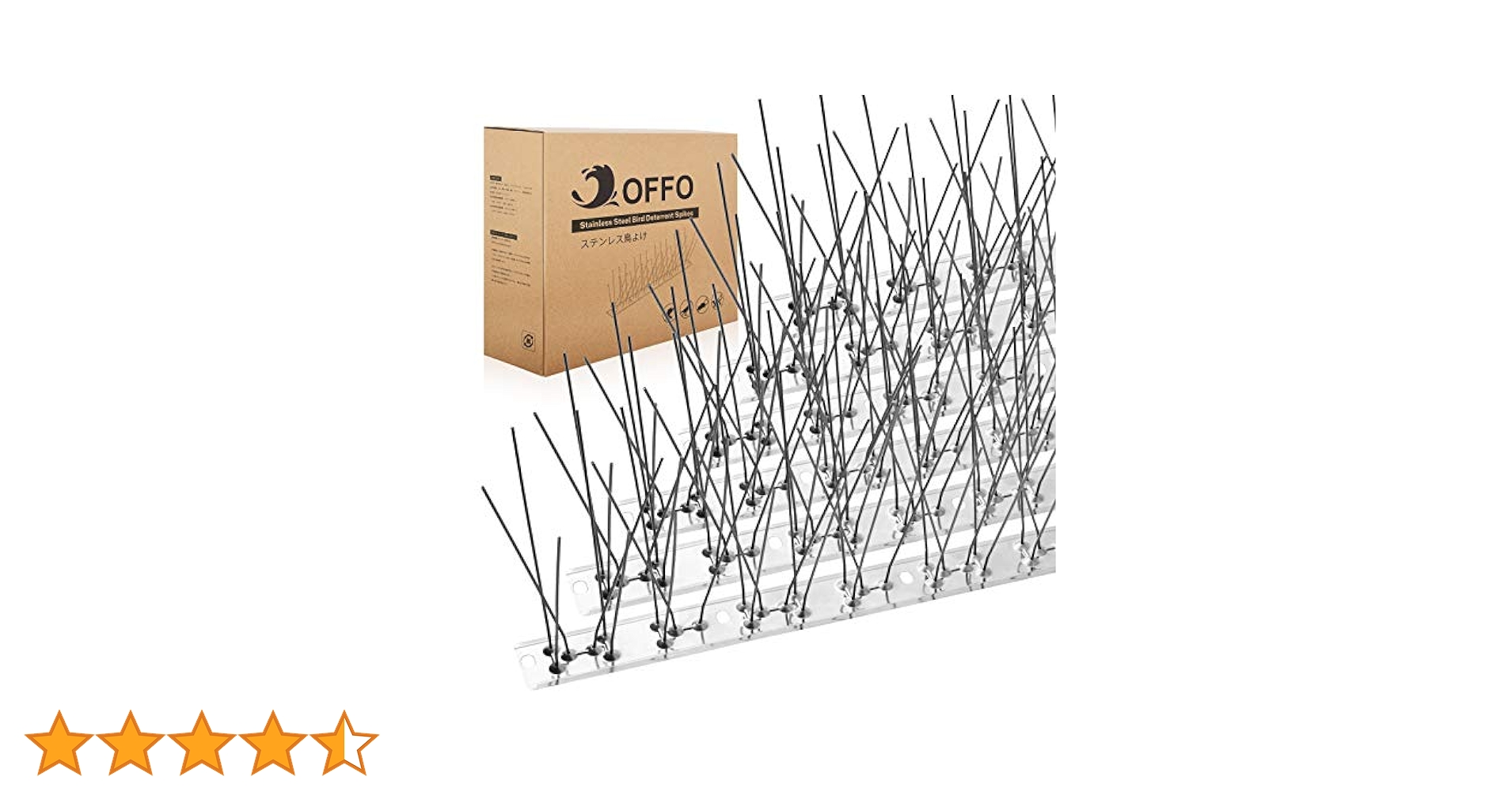 Amazon | OFFO 鳥よけ 鳩よけは100%ステンレス製でアセンブリ済